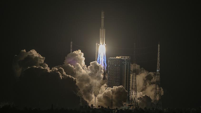 天舟九號貨運飛船成功發射