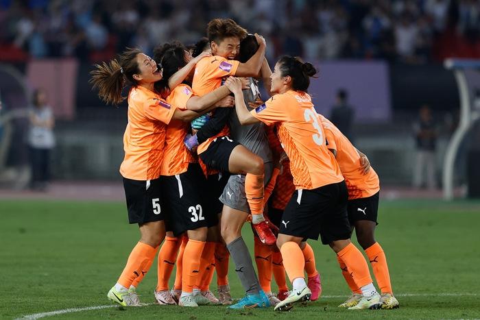 武漢女足奪得首屆女足亞冠聯賽冠軍